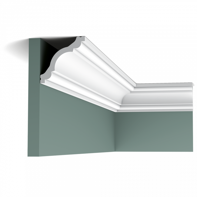 Cornice classica con curve...