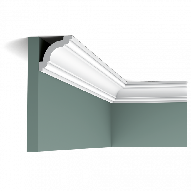 Cornice classica con curve...