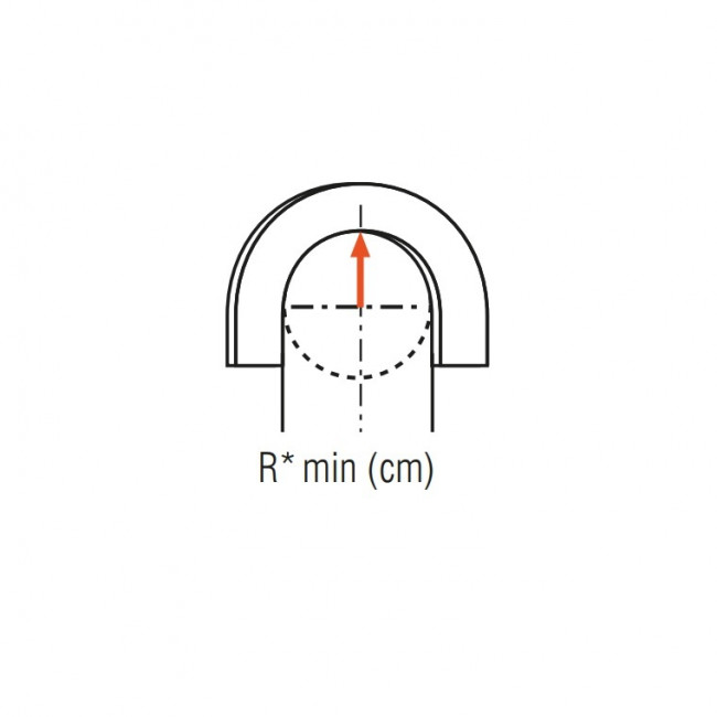 Riel de silla simple y flexible con diseño lineal P5021F (3)