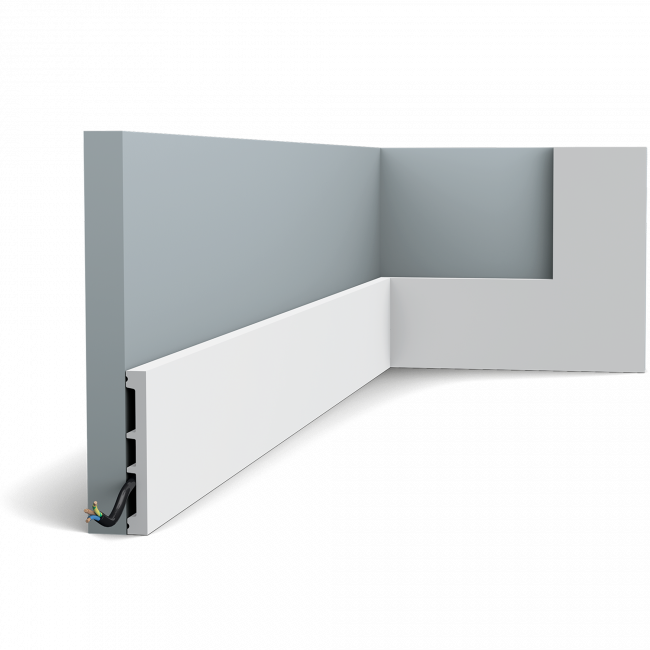 Caja completa 36 metros lineales de rodapiés individuales grandes DX163-2300 (1)