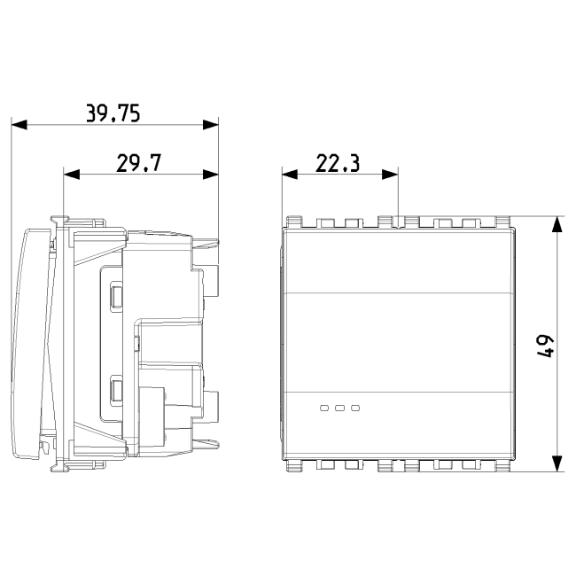 copy of Interrupteur métal EIKON EXE Anthracite (6)