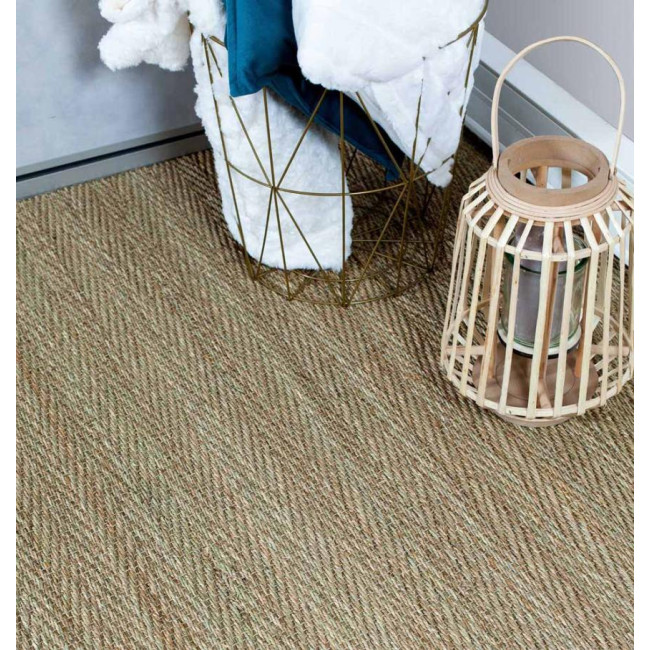 Lés de jonc de mer SEAGRASS CHEVRON - 4m² (2)