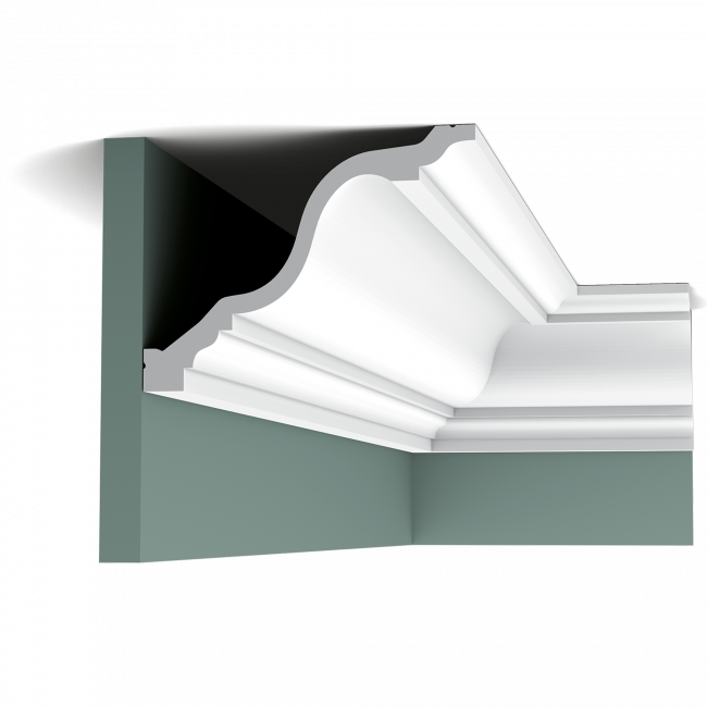 Cornice a collo d'oca elegante e classica C334 (1)